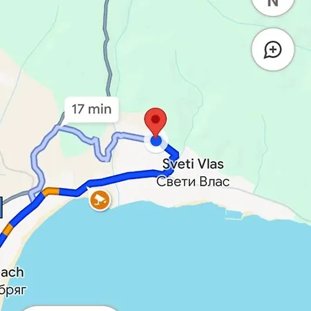 на море с собственным бассейном и подземным гаражом Appartement Sveti Vlas